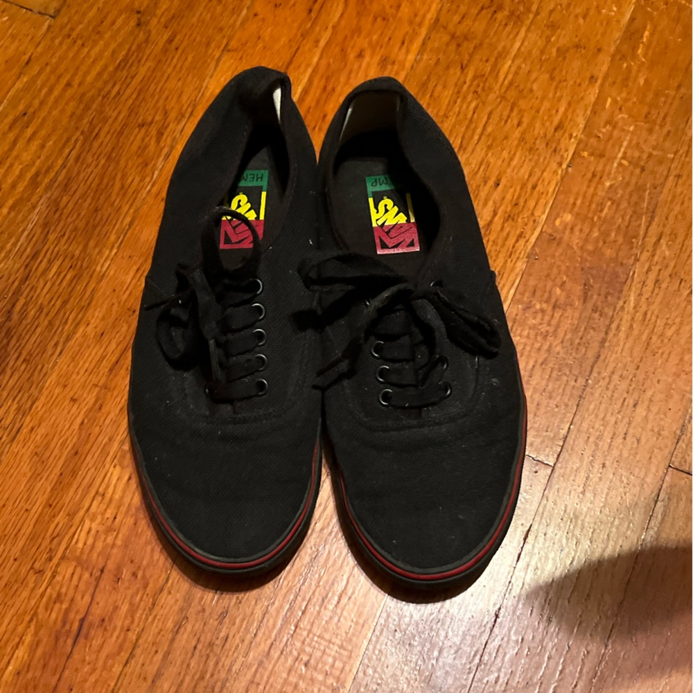 Men’s Hemp Vans size 10